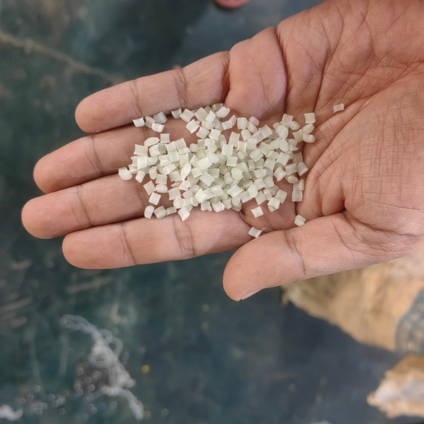 Industrial grade PA66 plastic resin particles for high-strength drag chains