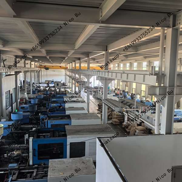 Yodel cable carrier factory workshop overview showing heavy production lines