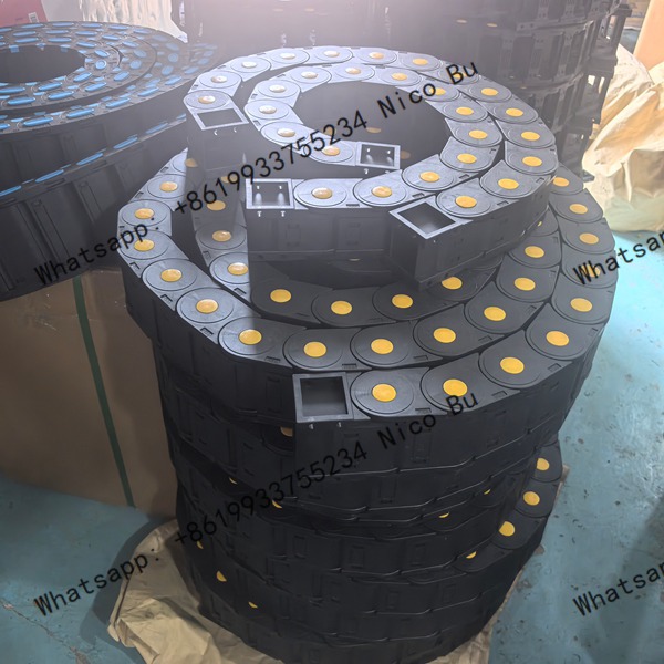 economic-enclosed-25x55-plastic-flexible-cable-drag-chain-warehouse-inventory