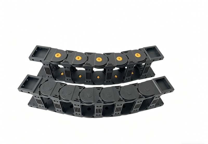 Heavy-Duty Nylon Drag Chain 25 – Reinforced Cable Carrier for Medium Load