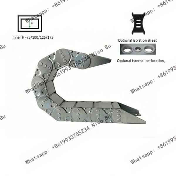 TLG75-TLG175 Steel High Flexible Drag Chain Cable