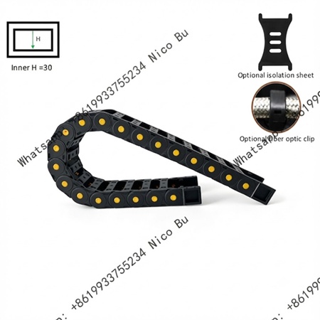 30 Series Nylon Cable Drag Chain | Professional Industrial Cable Carrier