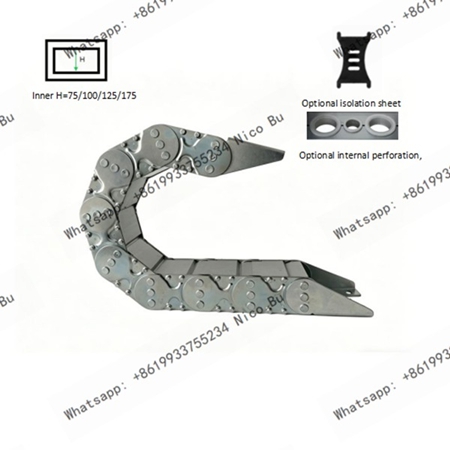 TLG75-TLG175 Steel High Flexible Drag Chain Cable