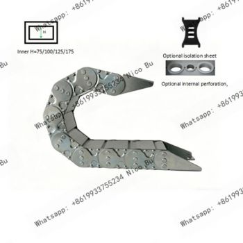 High-quality carbon steel,carburized treatment (for wear resistance),zinc-plated surface (for rust prevention）