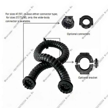 3D drag chain side opening type
