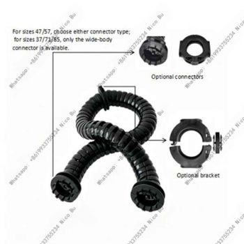 3D drag chain side opening type
